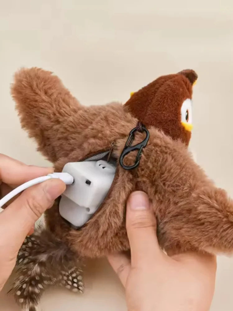 Passarinho Interativo de Brinquedo para Gatos