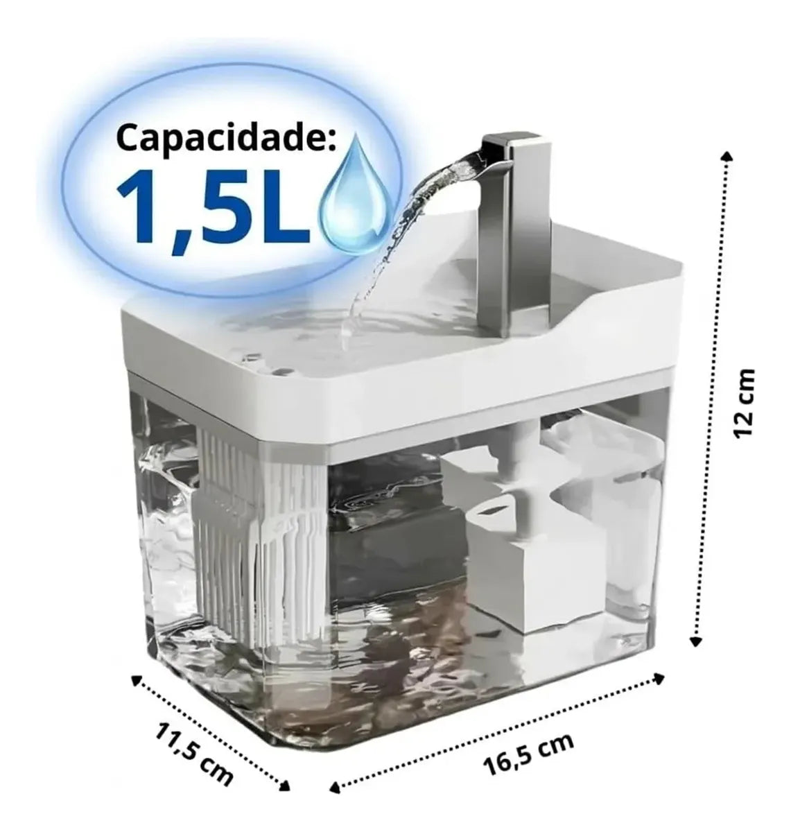 Fonte Automática para Gatos com Brindes