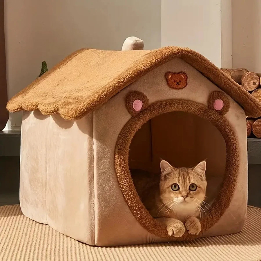 Casa Confortável para Gatos