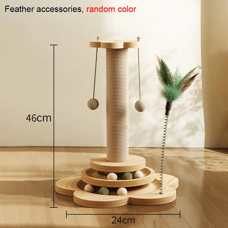 Torre de Brinquedo Antiestresse para Gato