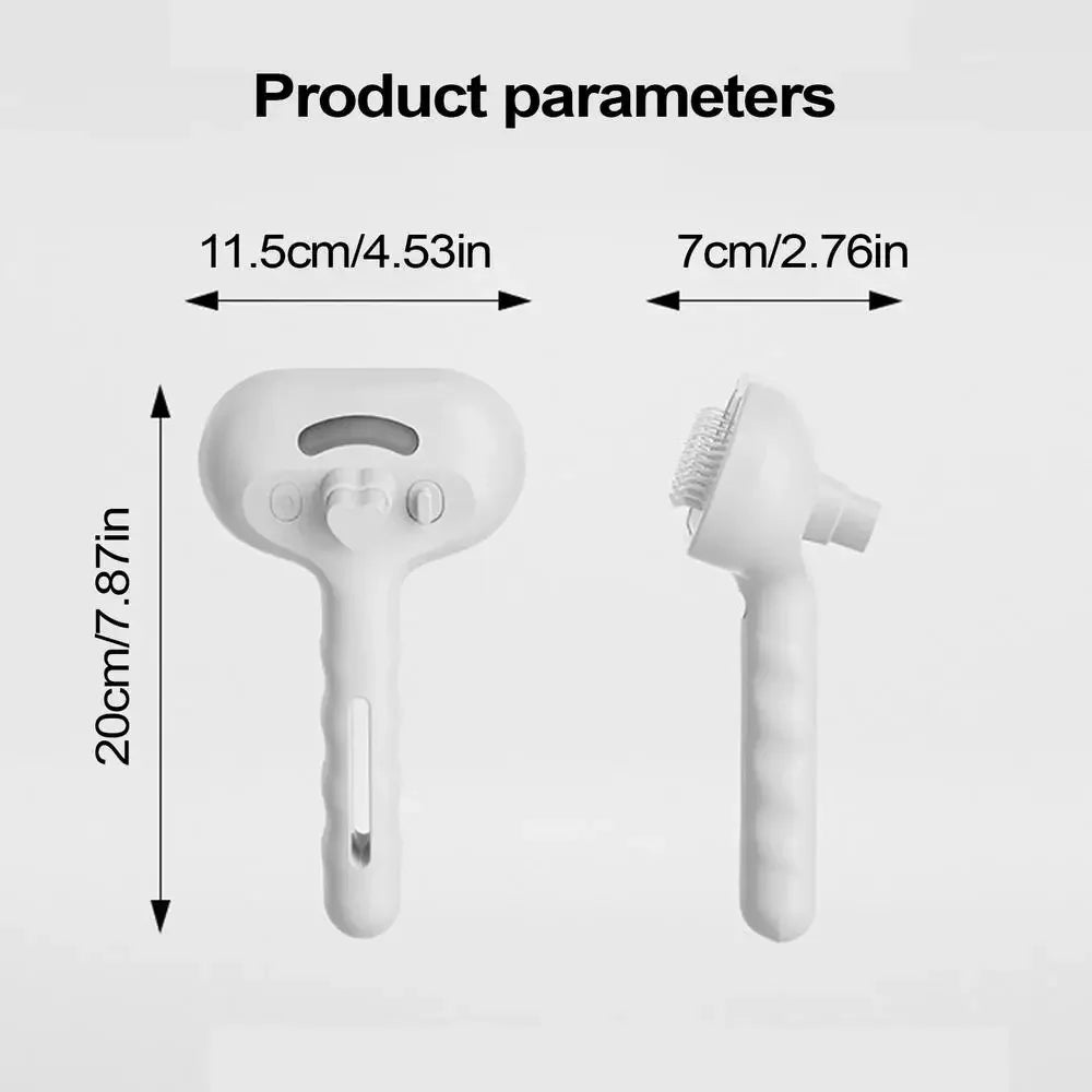 Escova a Vapor 3 em 1 para Gatos