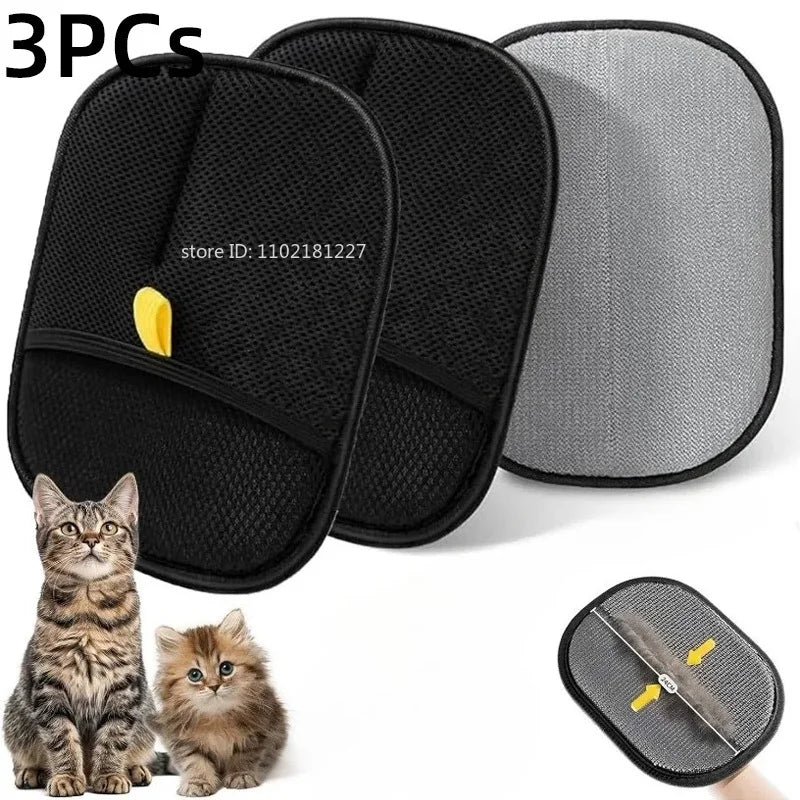 Luvas para Remoção de Pelos de Gato