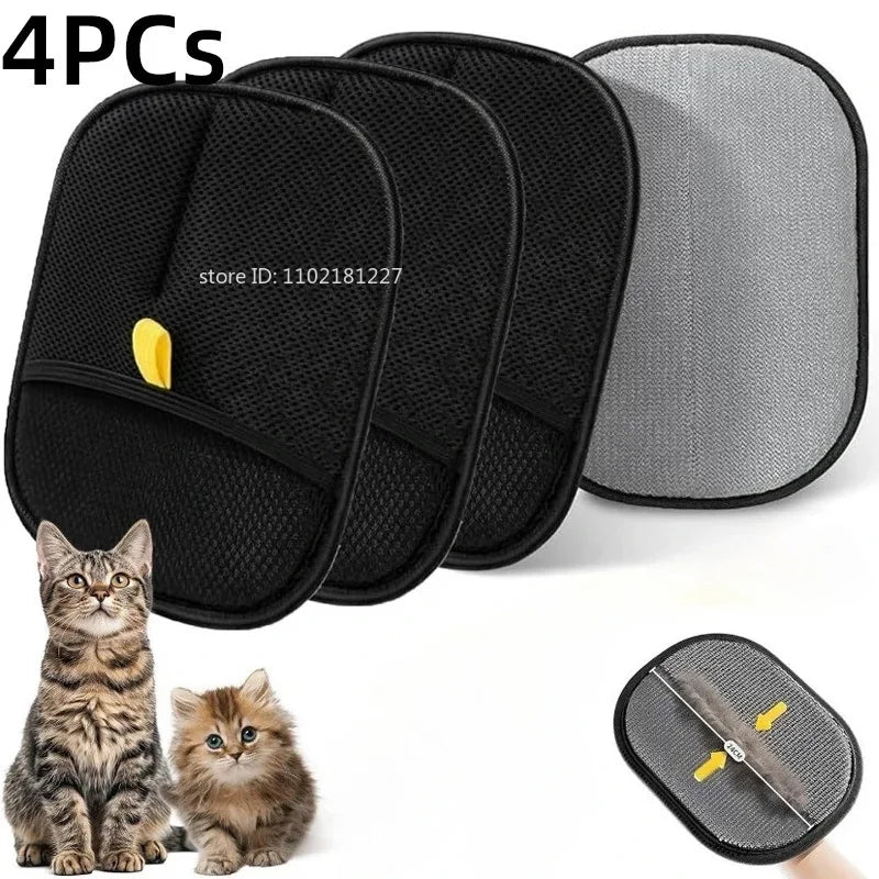 Luvas para Remoção de Pelos de Gato