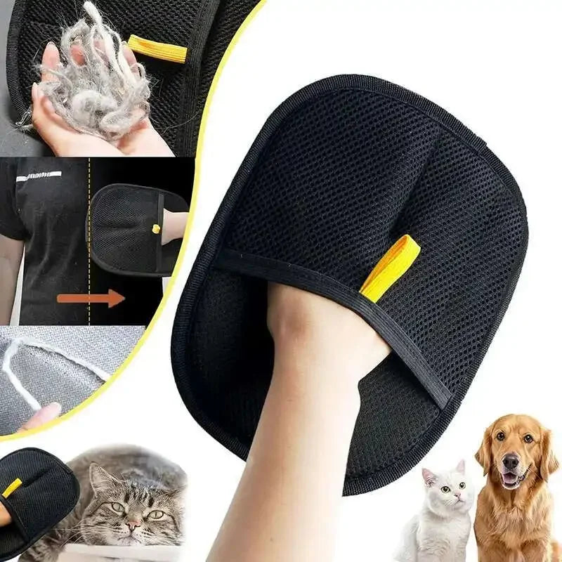Luvas para Remoção de Pelos de Gato