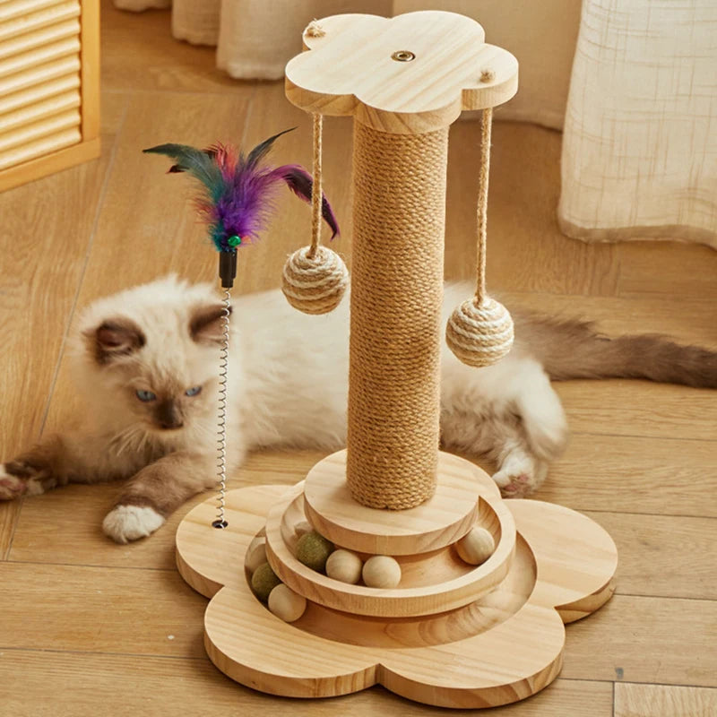 Torre de Brinquedo Antiestresse para Gato