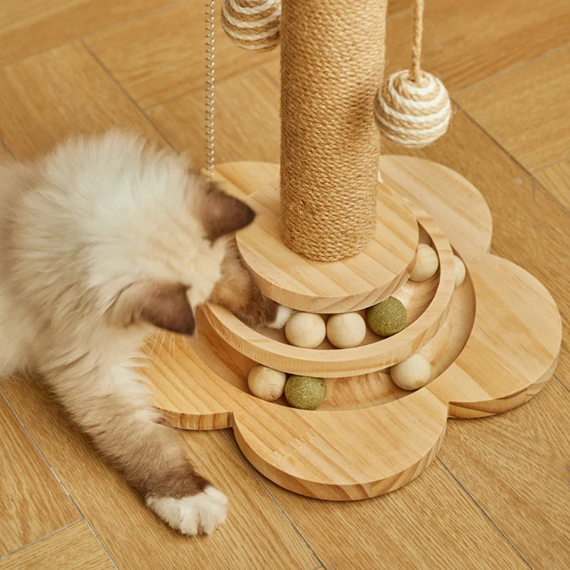 Torre de Brinquedo Antiestresse para Gato