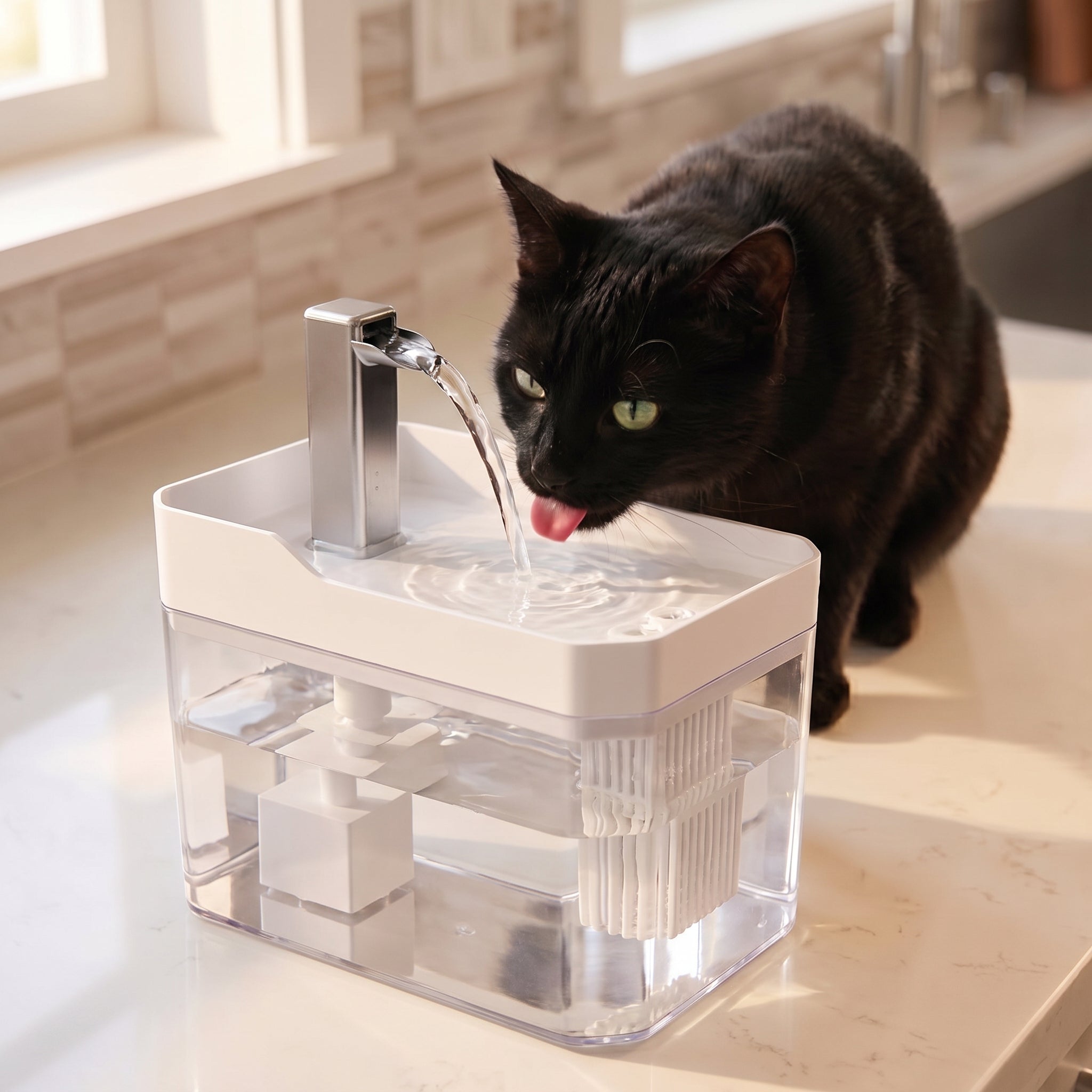 Fonte Automática para Gatos e Brindes