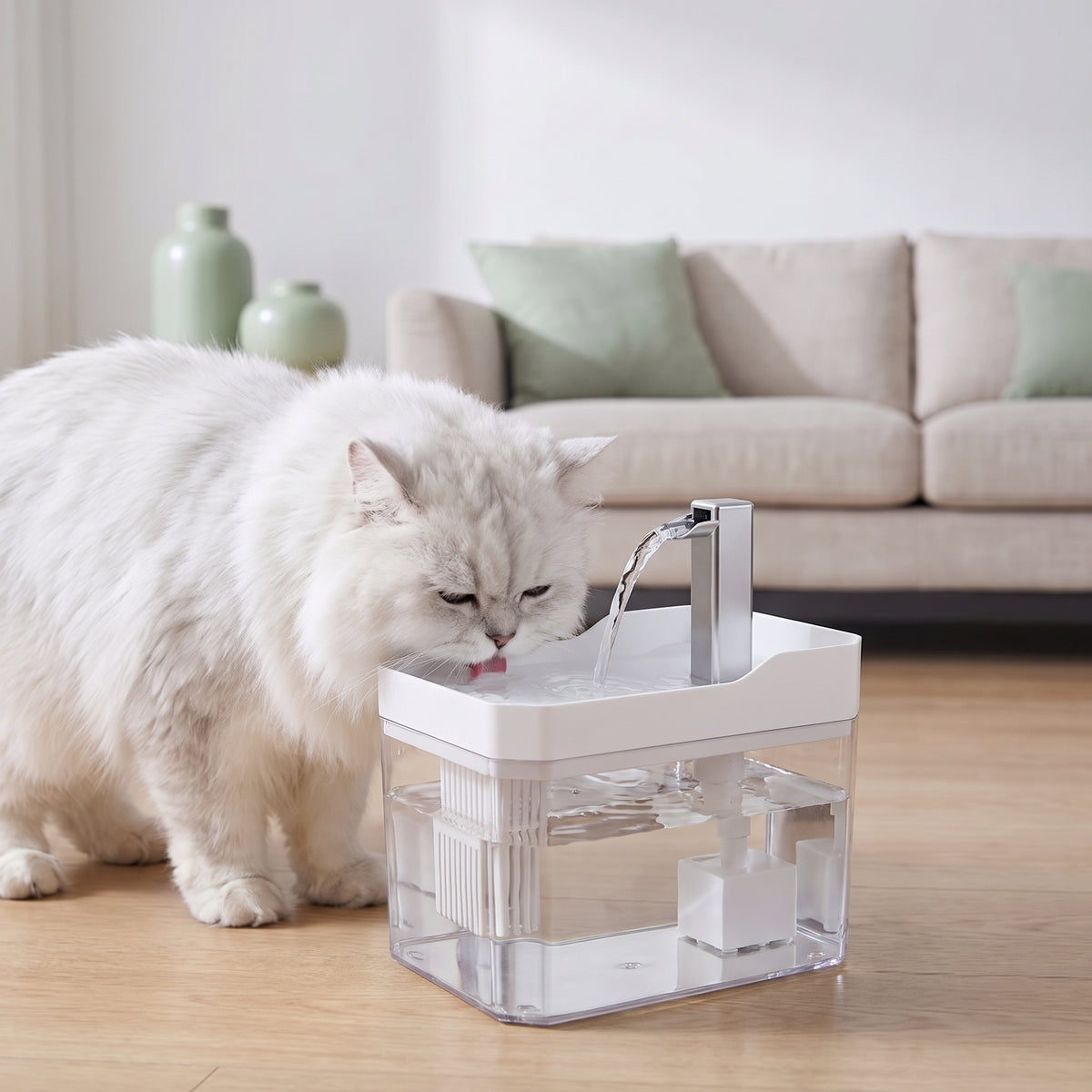 Fonte Automática para Gatos