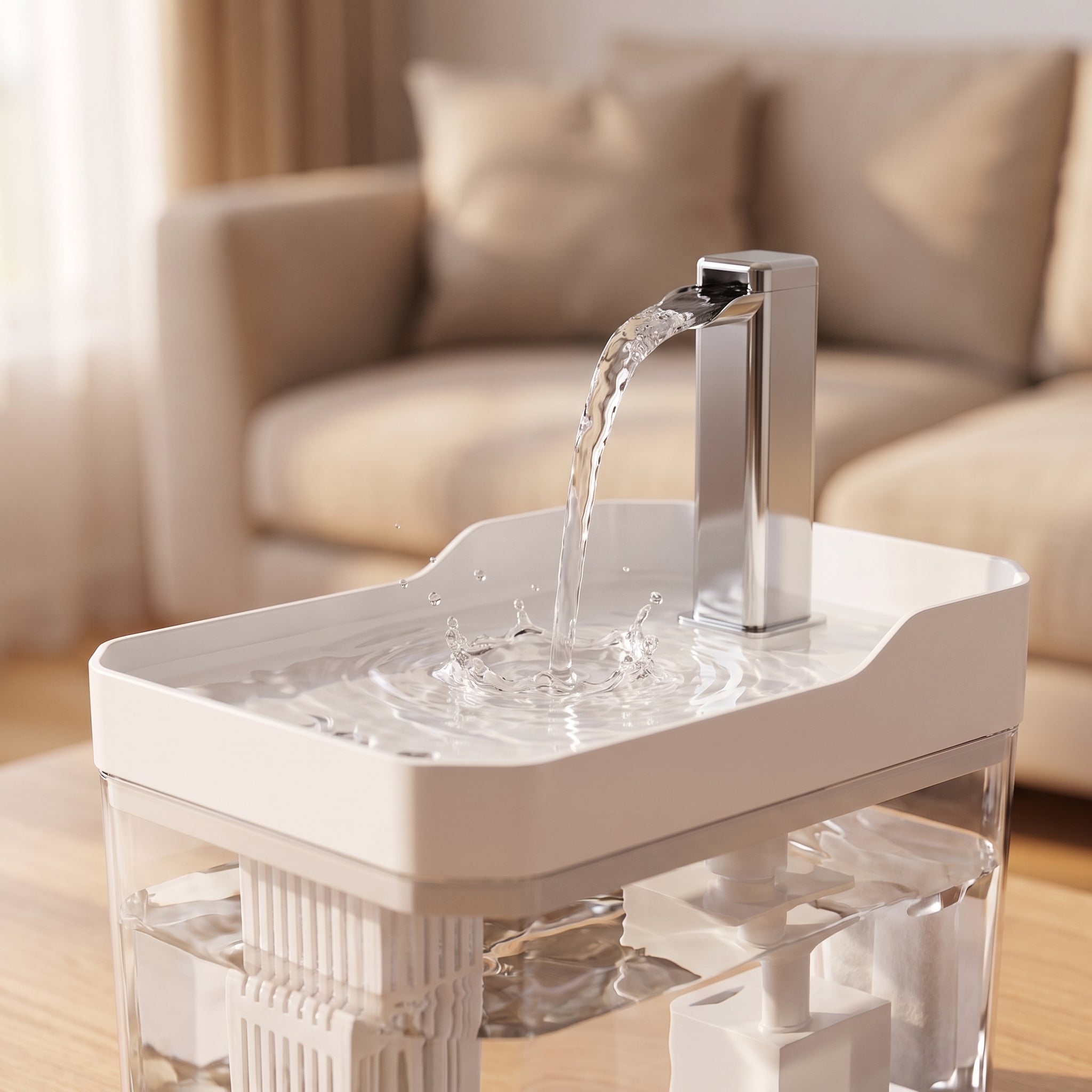 White_pet_water_fountain_flowing_202607070421.jpeg__PID:bfe76bf3-0a14-42db-812b-2f29d17c7c1b