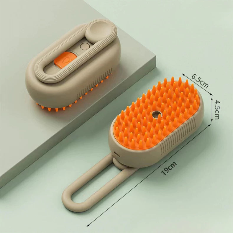 Escova Vaporizadora de Pelos para Gatos