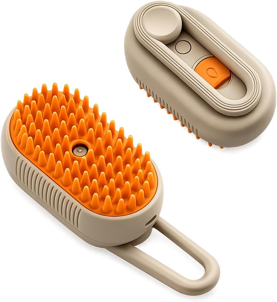 Escova Vaporizadora de Pelos para Gatos
