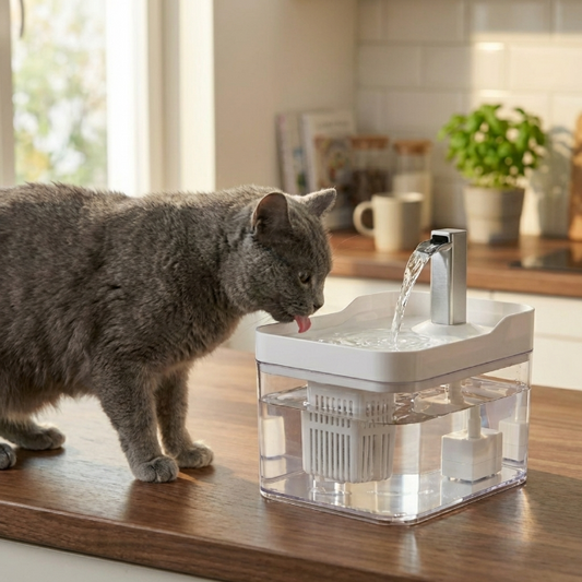 Fonte Automática para Gatos com Brindes