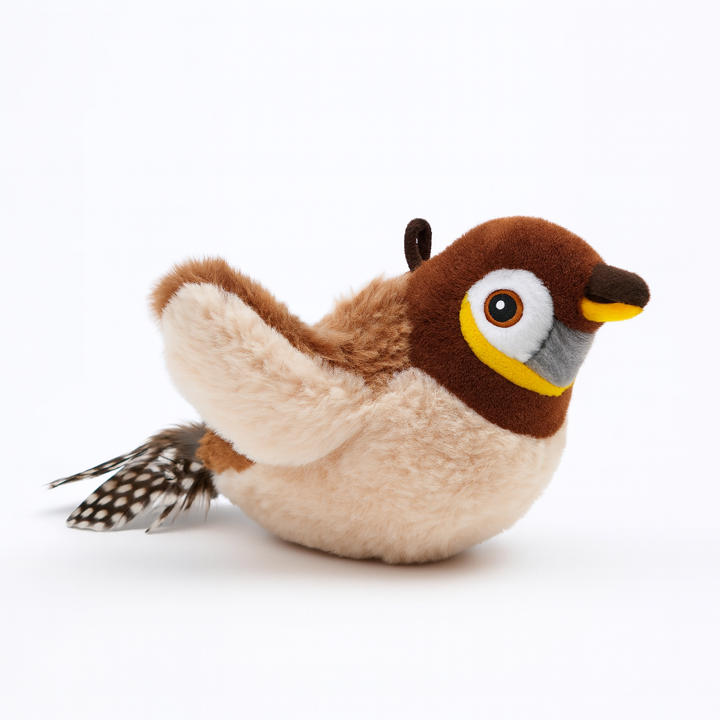 Passarinho Interativo de Brinquedo para Gatos