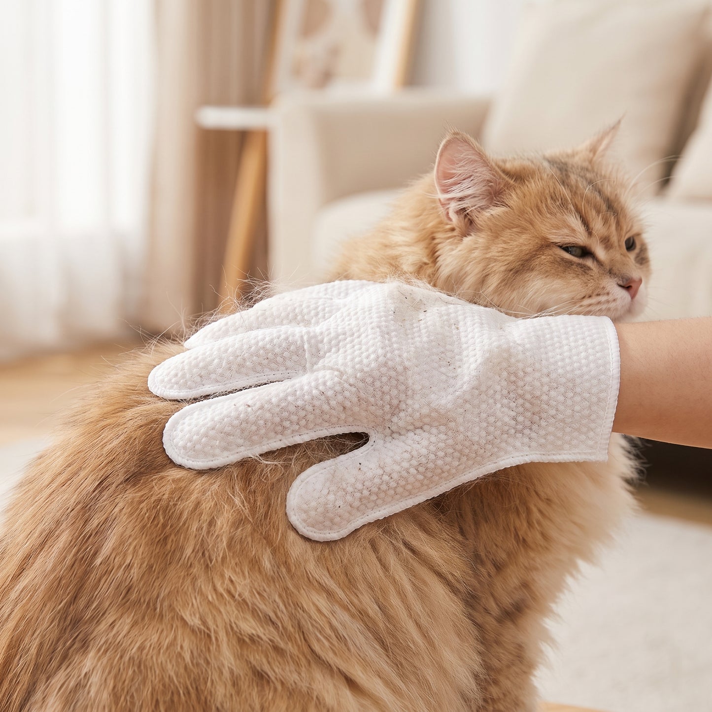 Luva Umedecida para Banhos - Cachorros e Gatos!